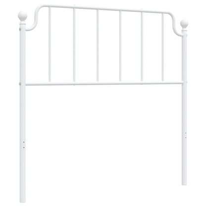 Metal Replace Headboard White 100 cm