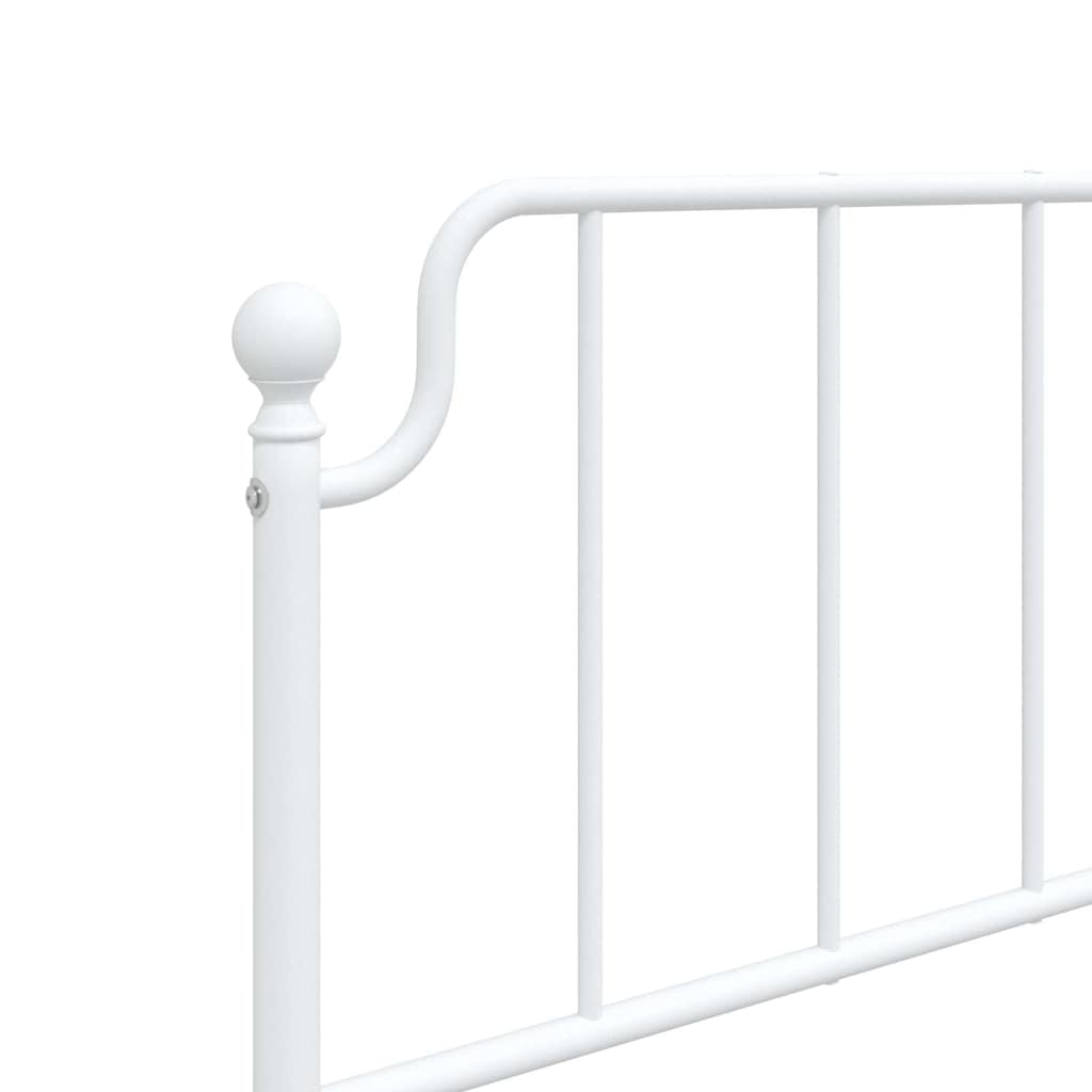 Metal Replace Headboard White 100 cm
