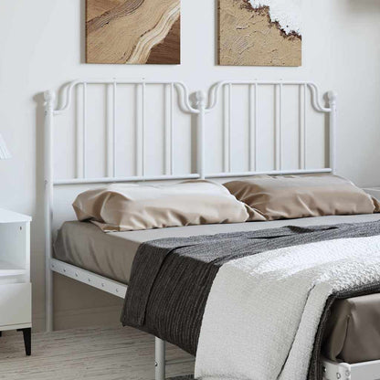 Metal Replace Headboard White 135 cm