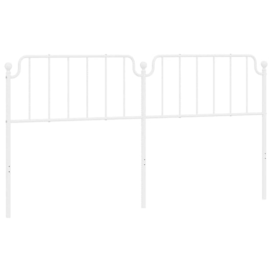 Metal Replace Headboard White 193 cm