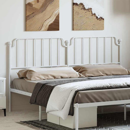 Metal Replace Headboard White 193 cm