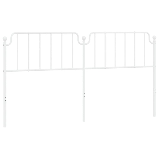 Metal Replace Headboard White 200 cm
