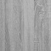 Wall Cabinet with Glass Doors Grey Sonoma 68x37x68.5 cm