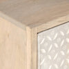 Bedside Cabinet 40x30x50 cm Solid Wood Mango and Iron