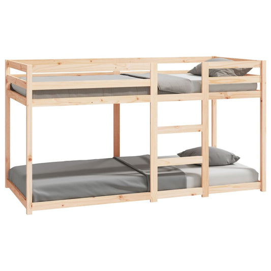 Bunk Bed | Natural Pine | Solid Pine Wood | Standard Twin | Durable