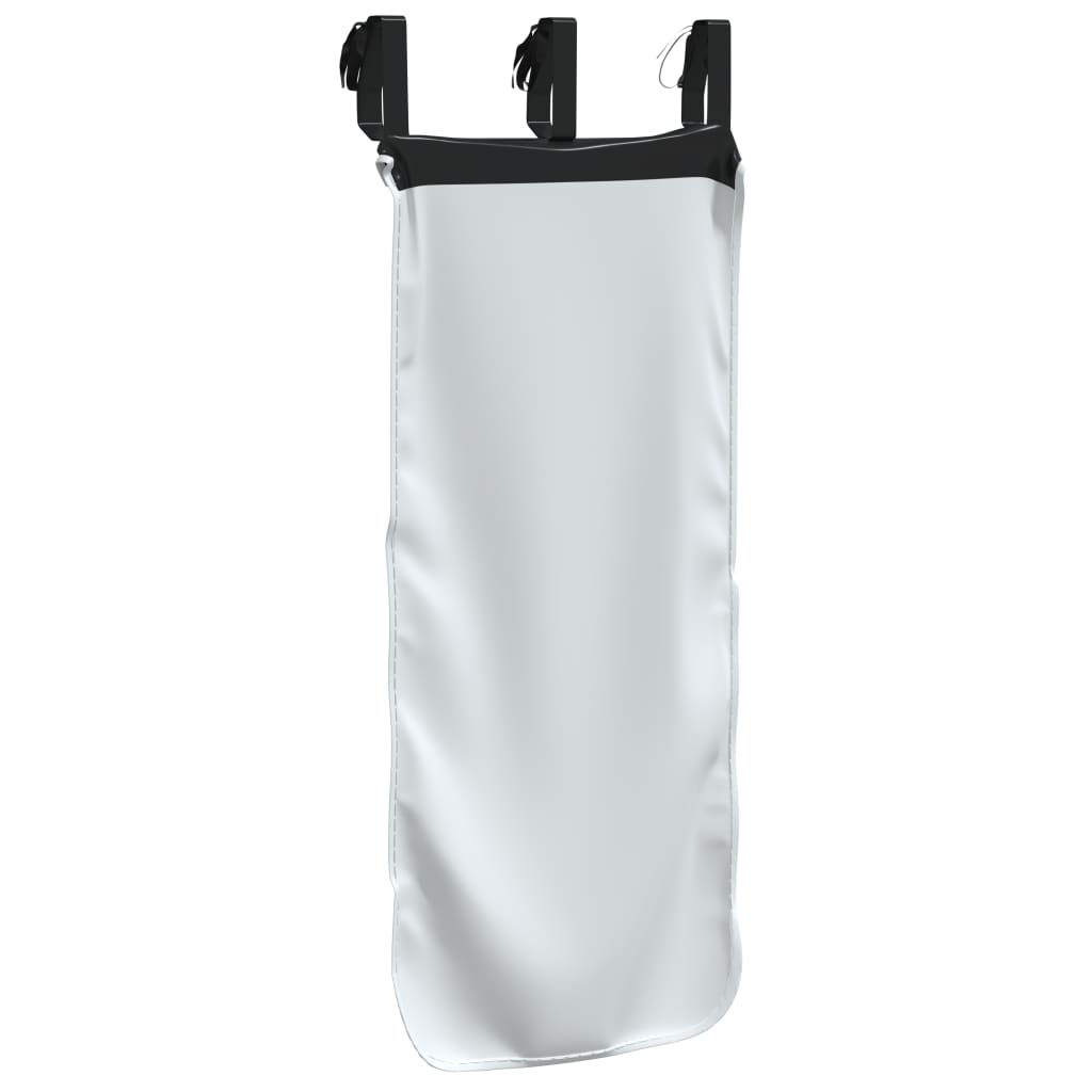 Curtains for Loft Bed with Tunnel White and Black Polyester