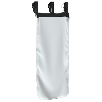 Curtains for Loft Bed with Tunnel White and Black Polyester