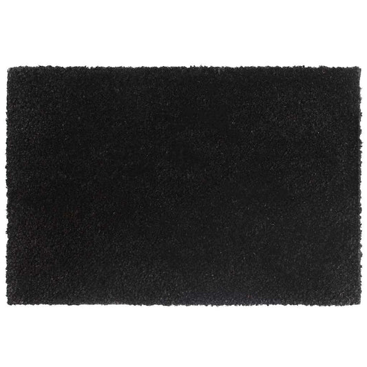 Door Mats 2 pcs Black 40x60 cm Tufted Coir