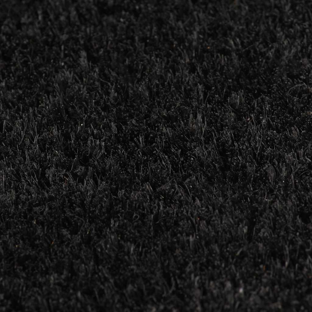 Door Mats 2 pcs Black 40x60 cm Tufted Coir