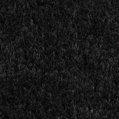 Door Mats 5 pcs Black 40x60 cm Tufted Coir