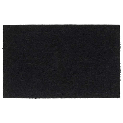 Door Mat Black 50x80 cm Tufted Coir