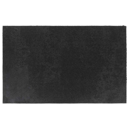 Door Mat Black 50x80 cm Tufted Coir