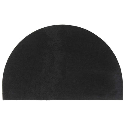 Door Mat | Black | Coir | 50x80 cm | Foldable | Door Mat | Crescent