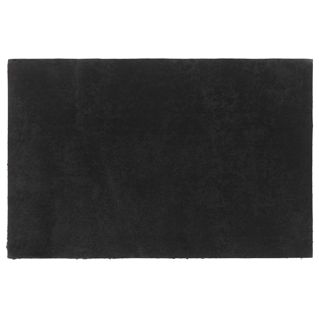 Door Mat Black 65x100 cm Tufted Coir