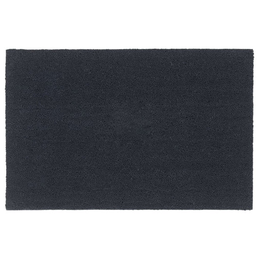 Door Mat Dark Grey 65x100 cm Tufted Coir