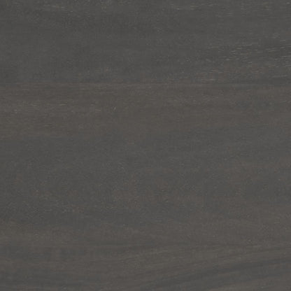 Sideboard Gray and White 29.5"x13.8"x21.7" Solid Mango Wood
