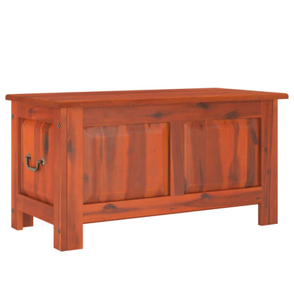 Storage Chest Brown Solid acacia wood, engineered wood Ample