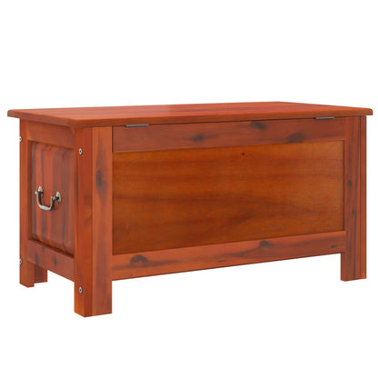 Storage Chest Brown Solid acacia wood, engineered wood Ample