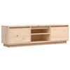 TV Cabinet 140x35x40 cm Solid Wood Pine