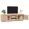 TV Cabinet 140x35x40 cm Solid Wood Pine