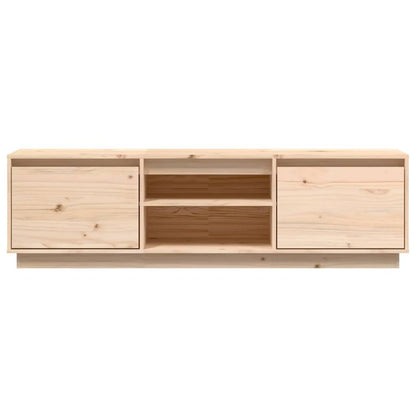 TV Cabinet 140x35x40 cm Solid Wood Pine