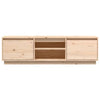 TV Cabinet 140x35x40 cm Solid Wood Pine