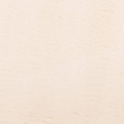 Rug HUARTE Short Pile Soft and Washable Beige 240x240 cm