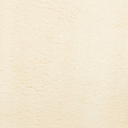 Rug HUARTE Short Pile Soft and Washable Cream 80x250 cm
