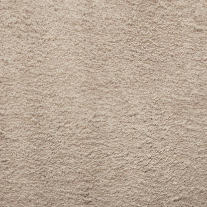 Rug HUARTE Short Pile Soft and Washable Sand 80x150 cm