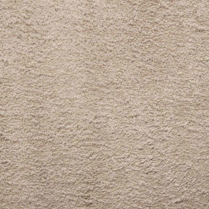 Rug HUARTE Short Pile Soft and Washable Sand 80x250 cm
