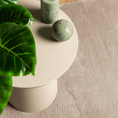 Rug HUARTE Short Pile Soft and Washable Sand 120x170 cm