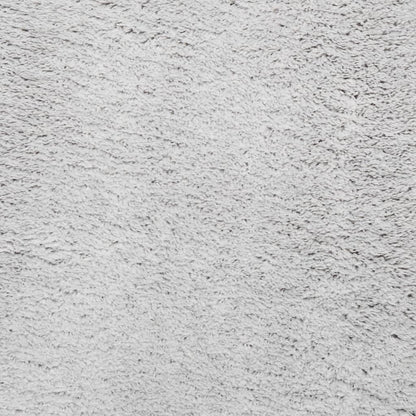 Rug HUARTE Short Pile Soft and Washable Grey Ø 120 cm