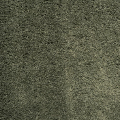 Rug HUARTE Short Pile Soft and Washable Forest Green 80x150 cm
