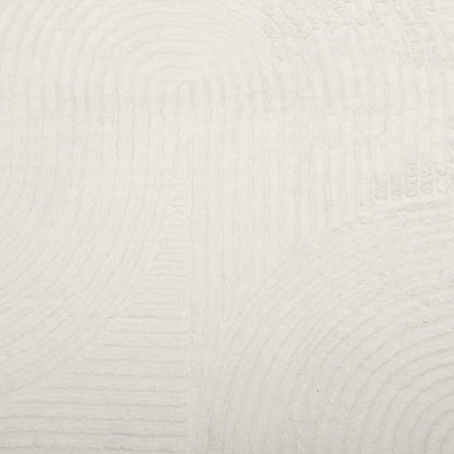 Rug IZA Short Pile Scandinavian Look Cream 140x200 cm