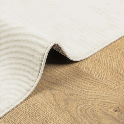 Rug IZA Short Pile Scandinavian Look Cream 160x230 cm