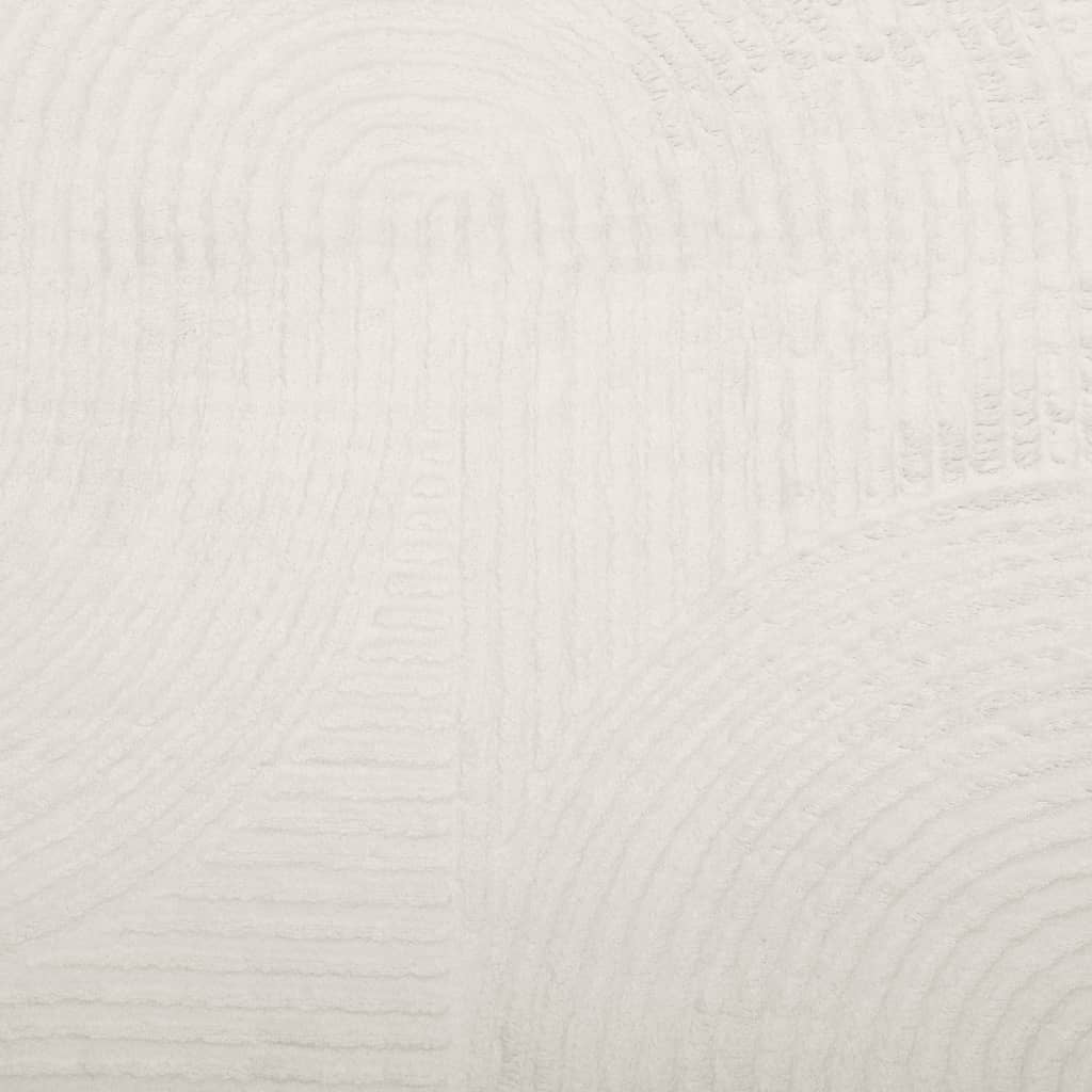 Rug IZA Short Pile Scandinavian Look Cream 240x340 cm