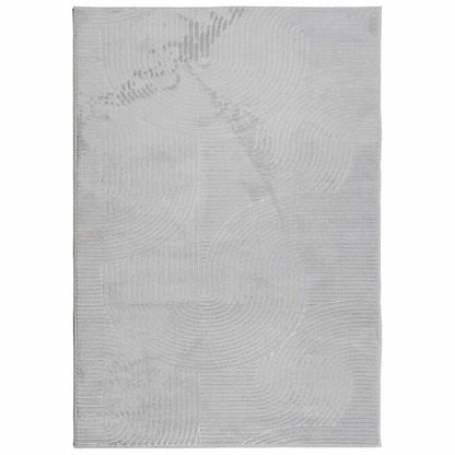 Rug IZA Short Pile Scandinavian Look Grey 160x230 cm