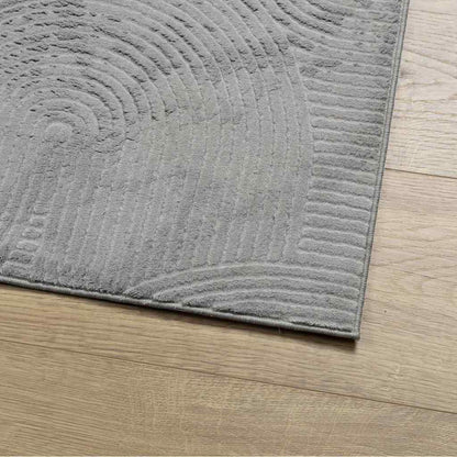 Rug IZA Short Pile Scandinavian Look Grey 160x230 cm