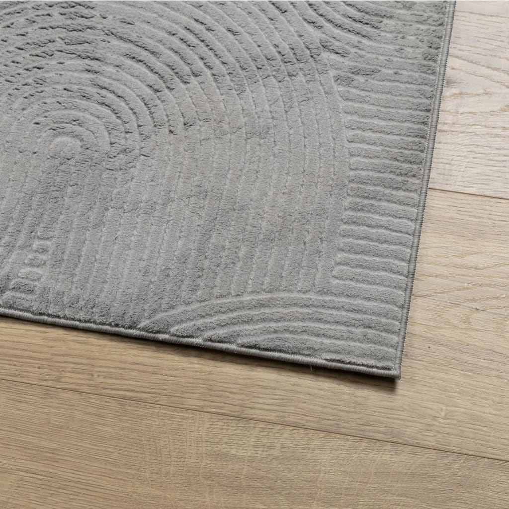 Rug IZA Short Pile Scandinavian Look Grey 200x280 cm