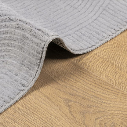 Rug IZA Short Pile Scandinavian Look Grey 200x280 cm