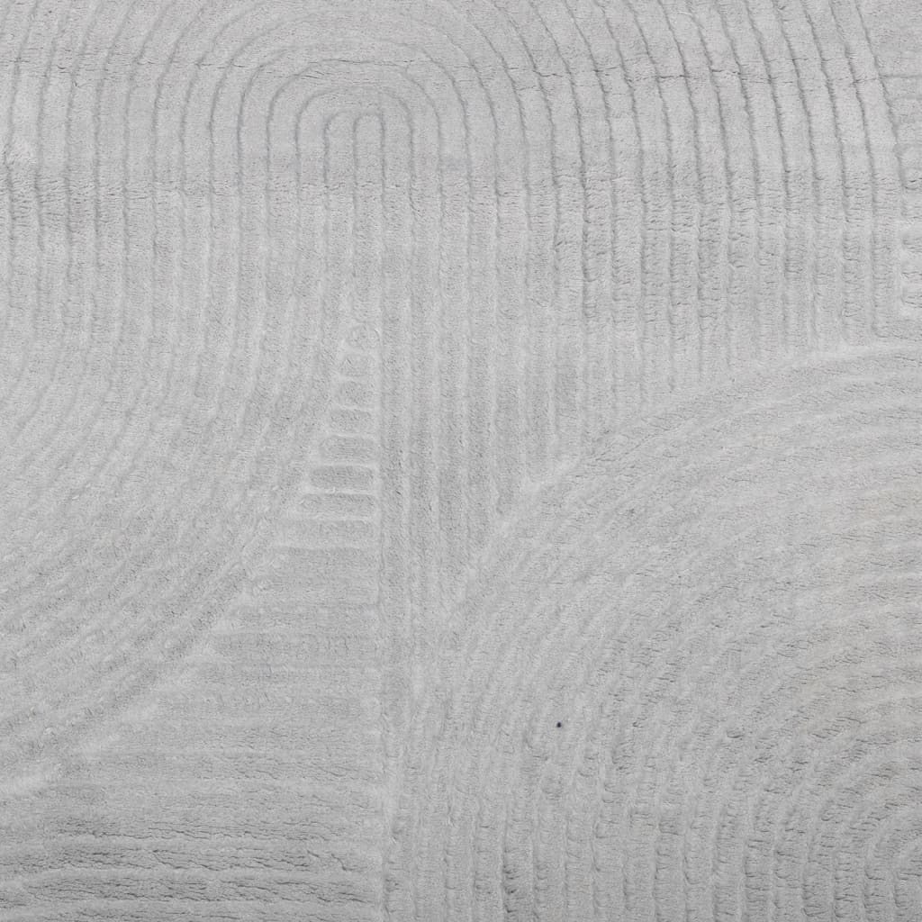 Rug IZA Short Pile Scandinavian Look Grey 200x280 cm
