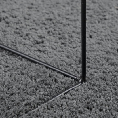 Rug OVIEDO Short Pile Anthracite 240x340 cm