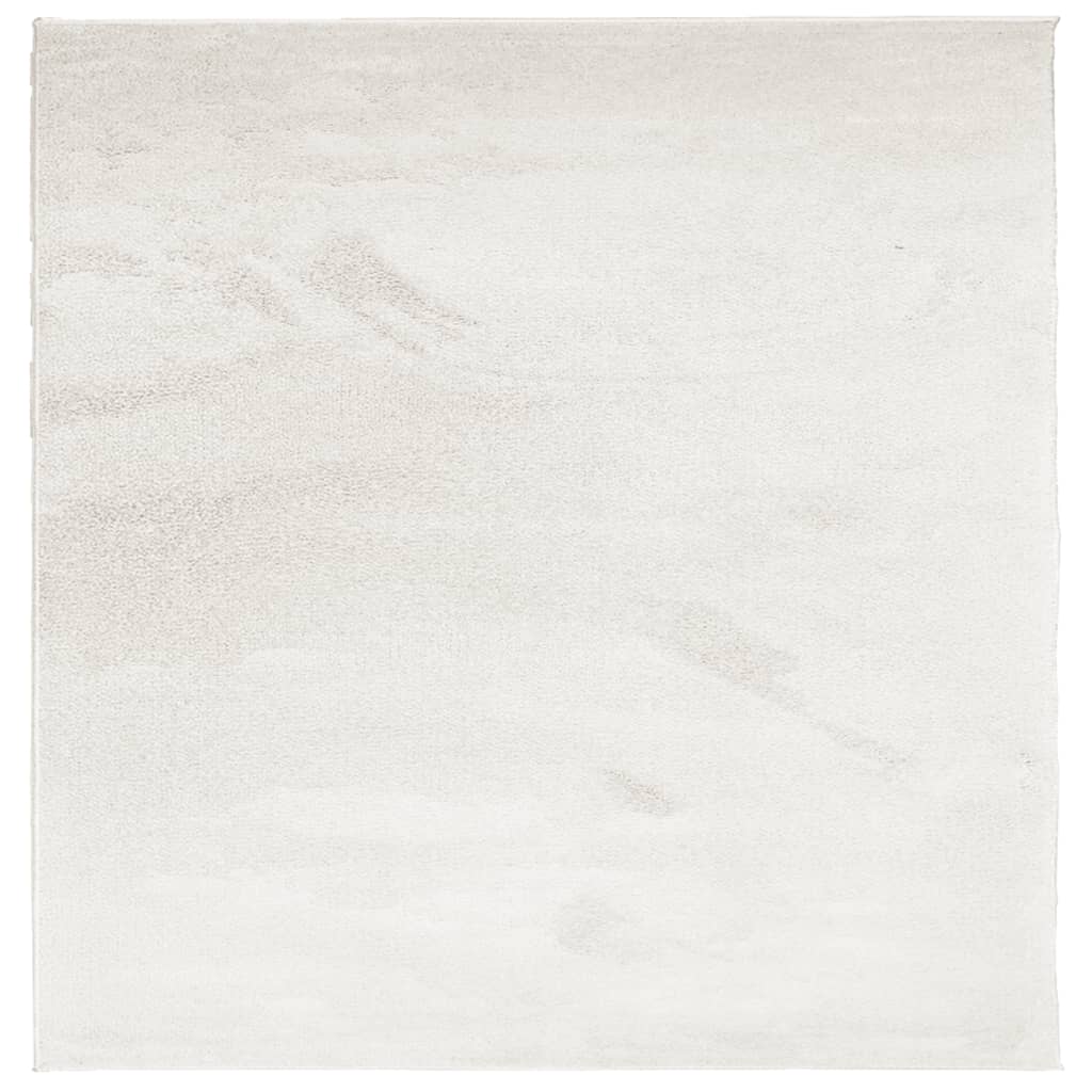 Rug OVIEDO Short Pile Beige 240x240 cm
