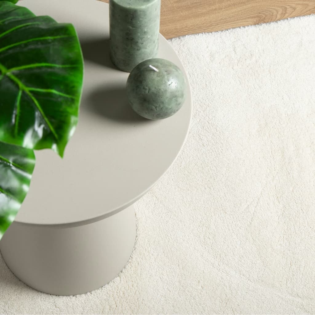 Rug OVIEDO Short Pile Cream 200x280 cm