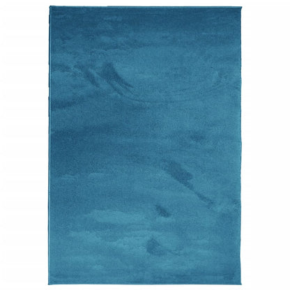 Rug OVIEDO Short Pile Turquoise 200x280 cm