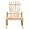 Patio Adirondack Chairs 4 pcs Solid Wood Fir