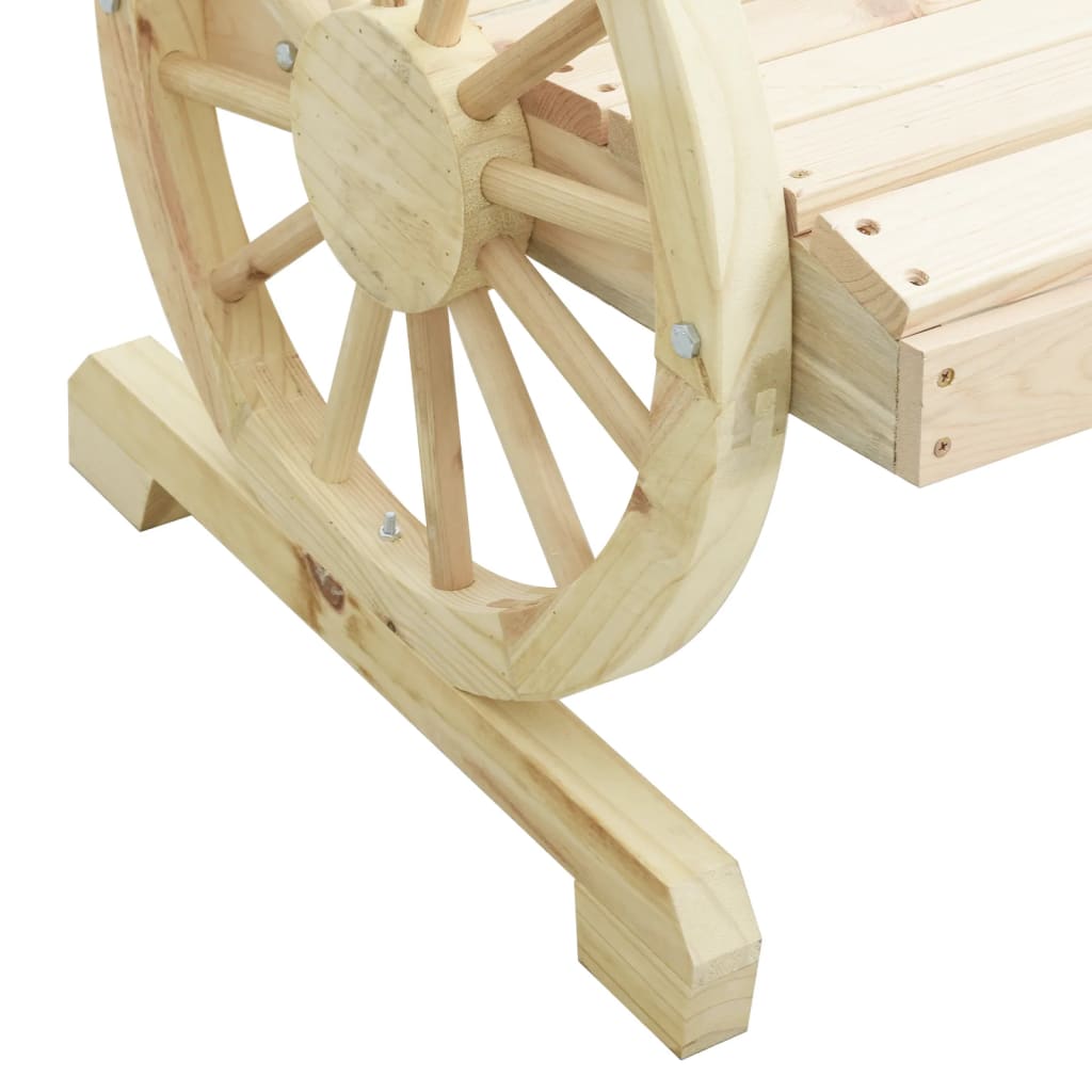 Patio Adirondack Chairs 4 pcs Solid Wood Fir