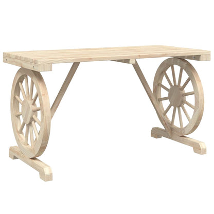 Garden Dining Set | Natural wood | Solid fir wood | Medium | Durable