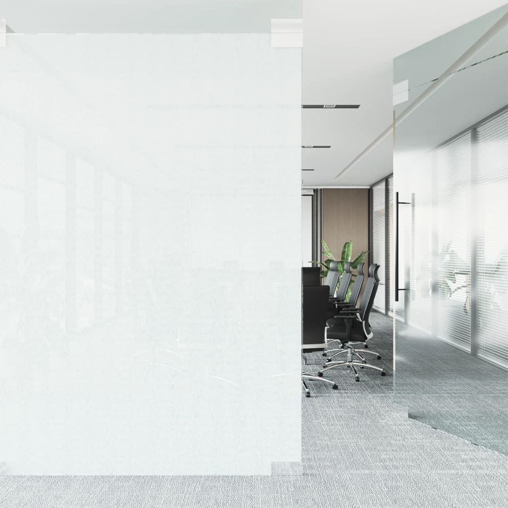 Window Film Frosted Transparent 45x1000 cm PVC