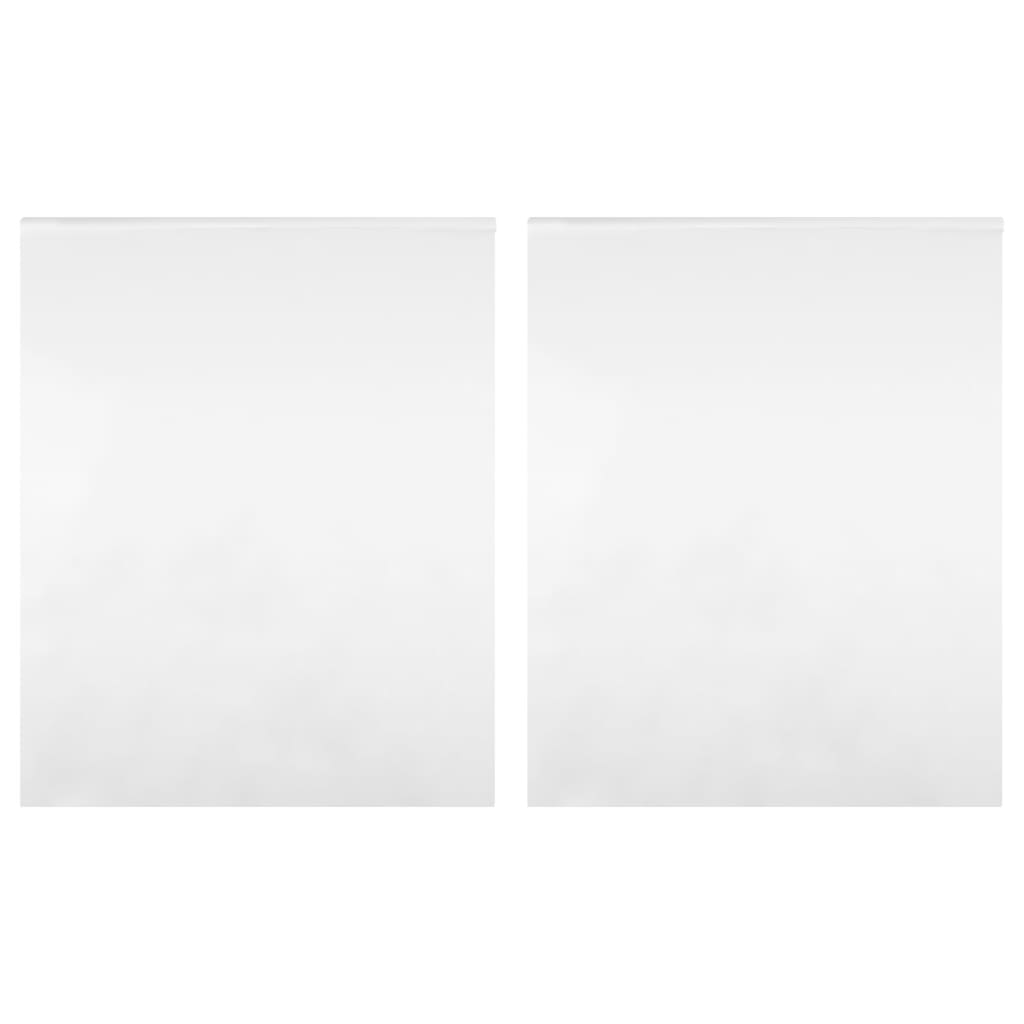 Mirror Films 2 pcs Self-Adhesive 60x100 cm PET